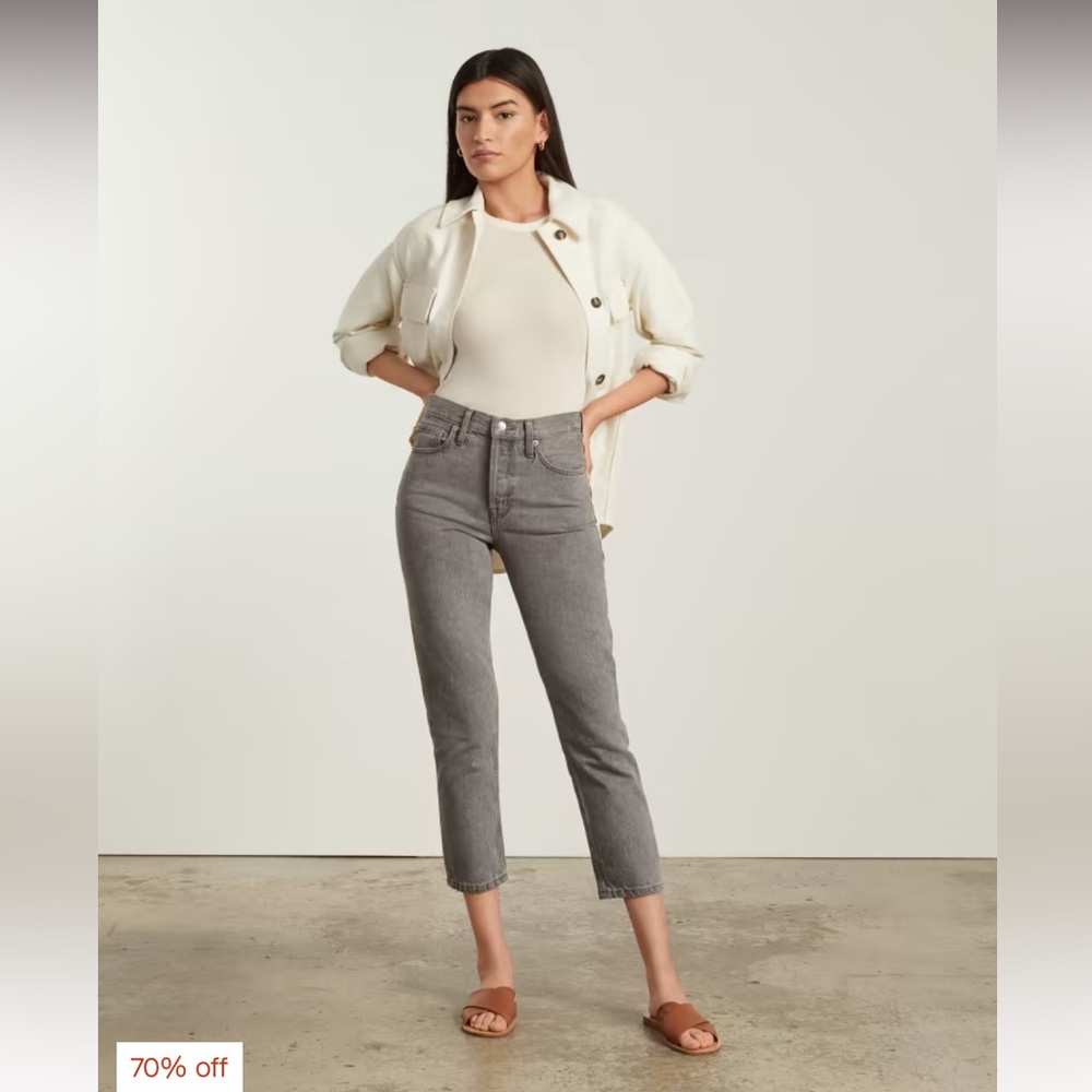 The ’90s Cheeky® Jean NWT acid grey